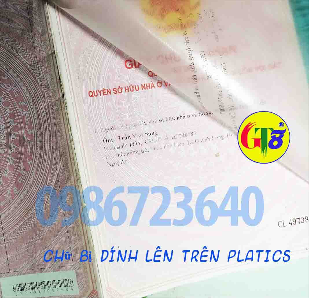 bóc ép plastic thanh hóa gt8j1